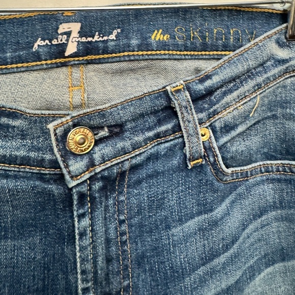 7 For All Mankind Skinny Jeans - Picture 4 of 9
